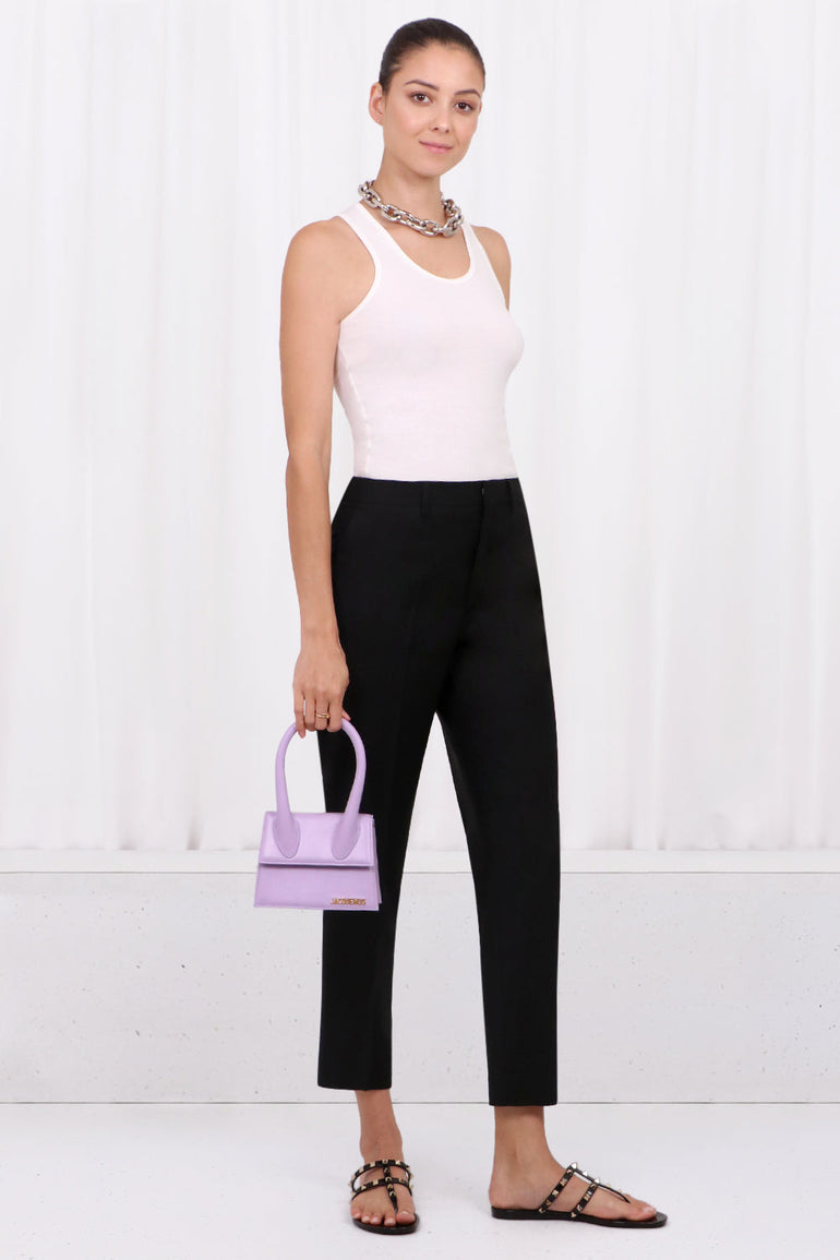 JACQUEMUS BAGS PURPLE LE CHIQUITO MOYEN BAG | LILAC