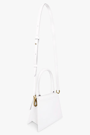 JACQUEMUS BAGS WHITE LE CHIQUITO MOYEN BAG | WHITE