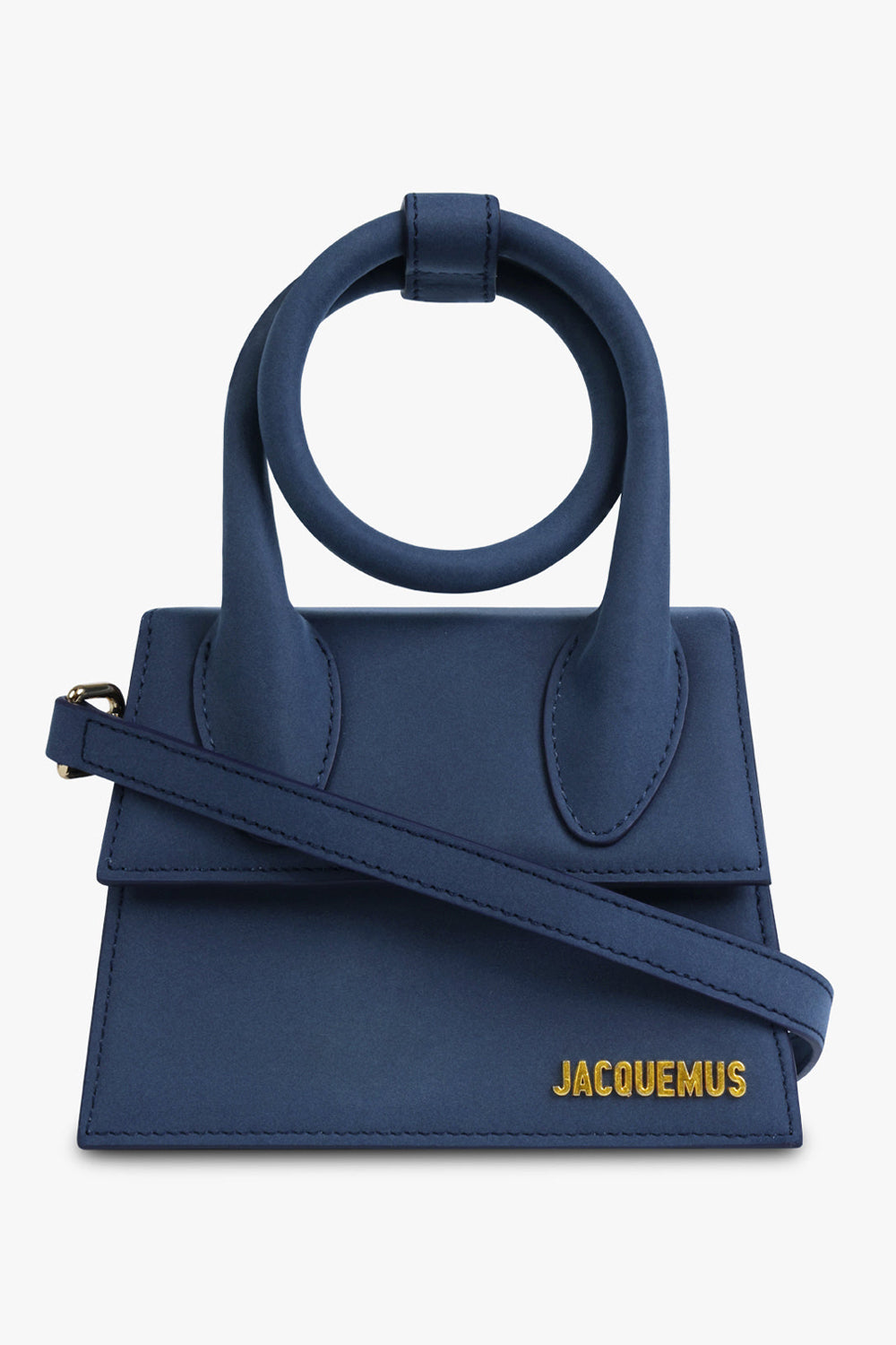 JACQUEMUS BAGS BLUE LE CHIQUITO NOEUD BAG | DARK NAVY