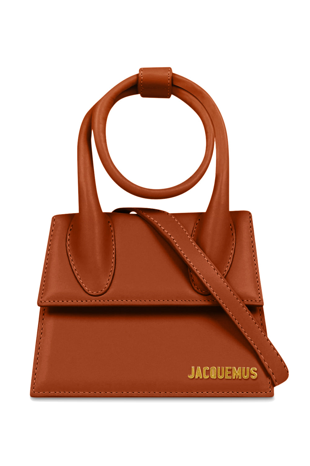JACQUEMUS BAGS BROWN LE CHIQUITO NOEUD BAG | LIGHT BROWN