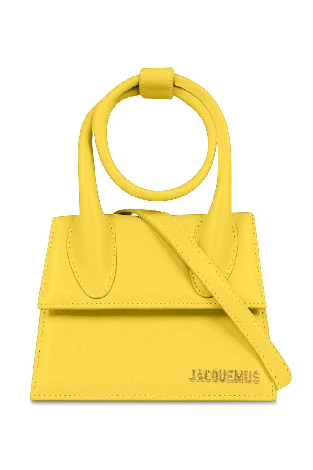JACQUEMUS BAGS YELLOW LE CHIQUITO NOEUD BAG | YELLOW