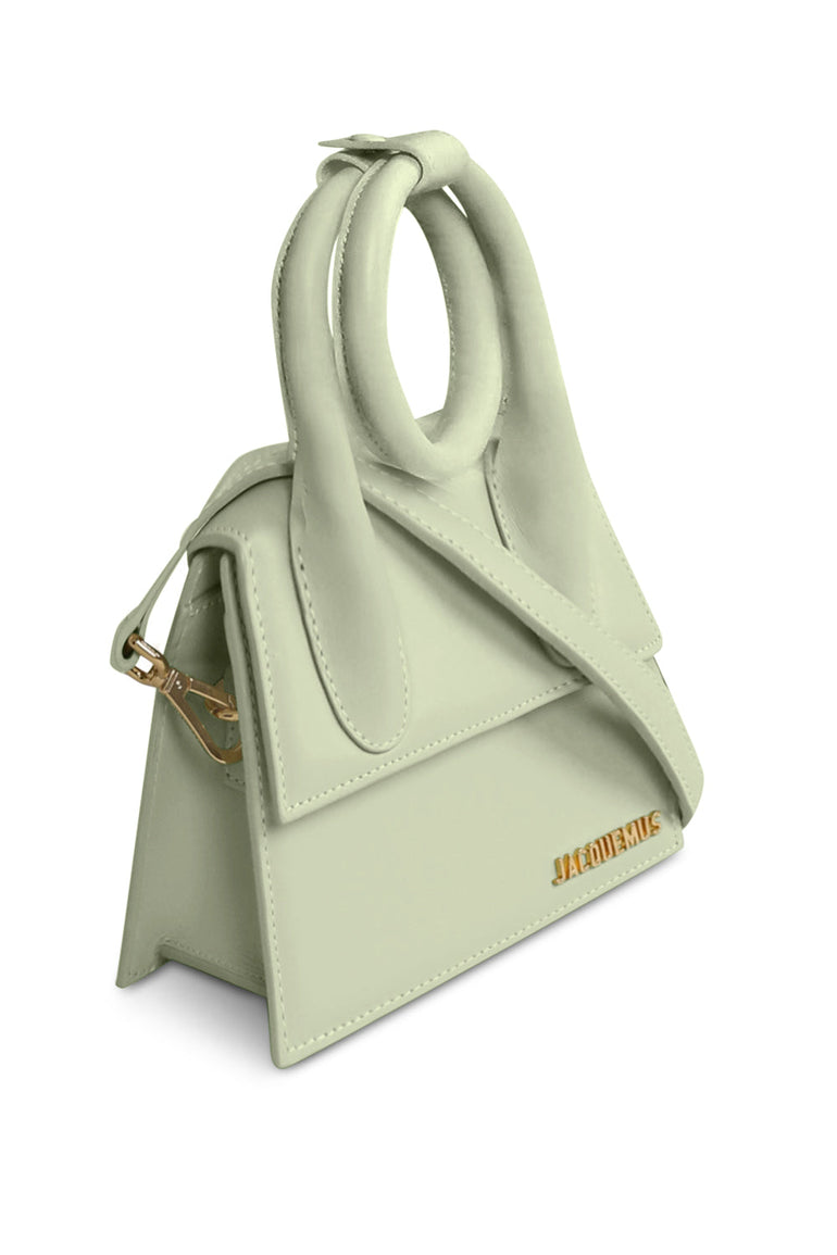 JACQUEMUS BAGS GREEN LE CHIQUITO NOEUD | LIGHT GREEN