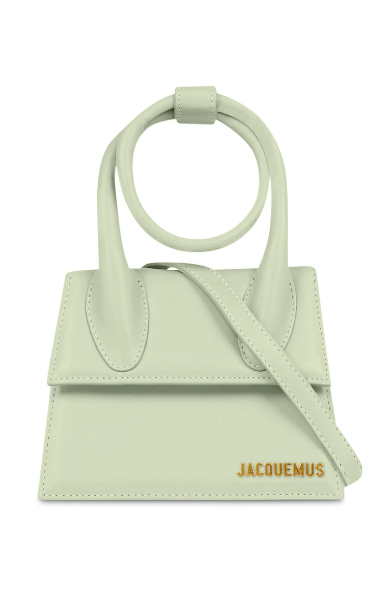 JACQUEMUS BAGS GREEN LE CHIQUITO NOEUD | LIGHT GREEN