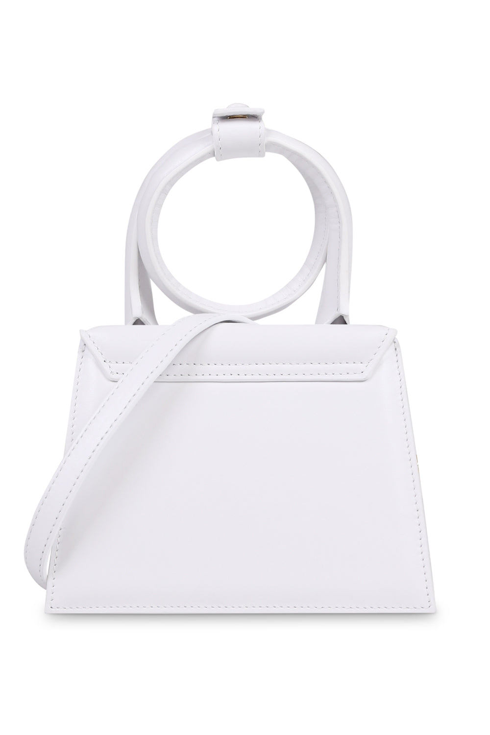 JACQUEMUS BAGS WHITE LE CHIQUITO NOEUD WHITE