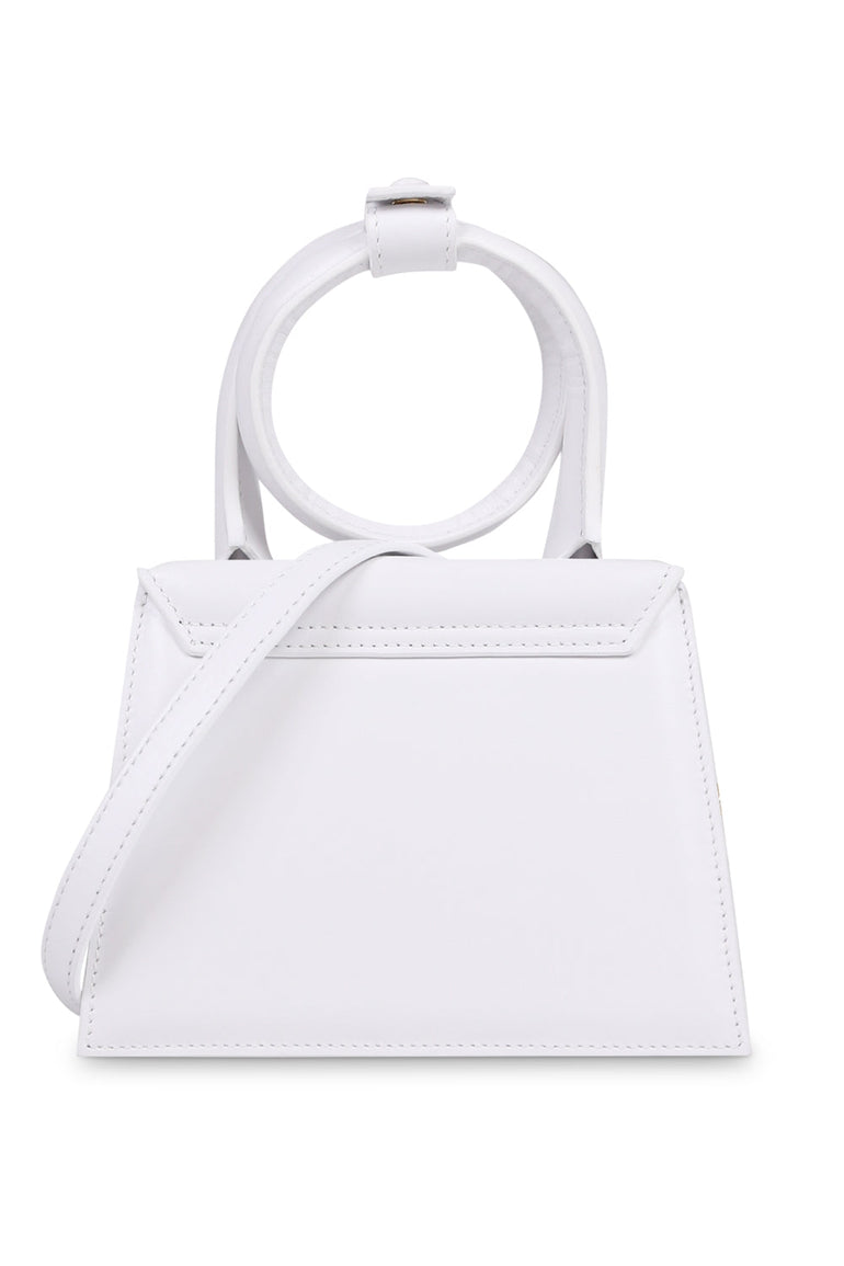 JACQUEMUS BAGS WHITE LE CHIQUITO NOEUD WHITE