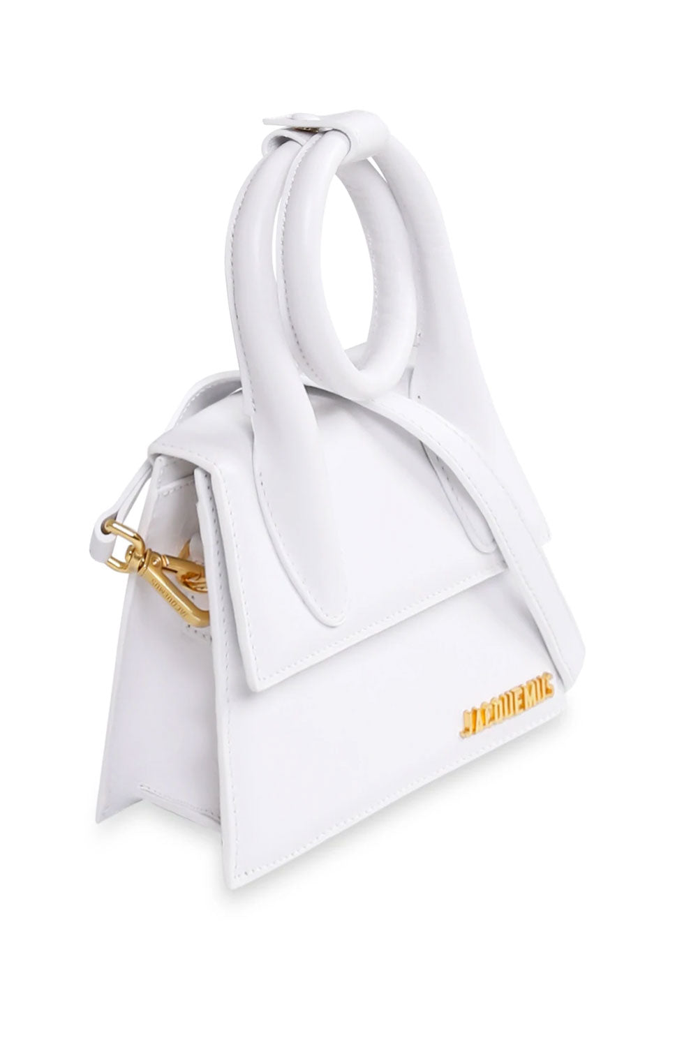 JACQUEMUS BAGS WHITE LE CHIQUITO NOEUD WHITE