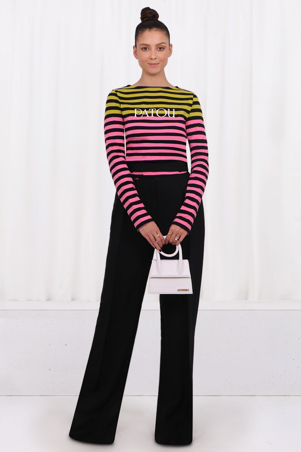 JACQUEMUS BAGS WHITE LE CHIQUITO NOEUD WHITE