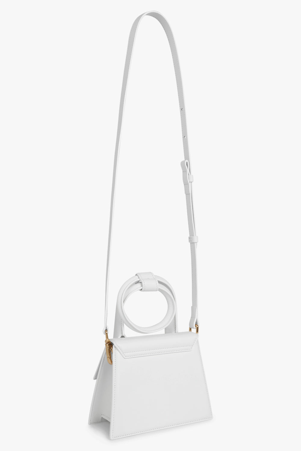 JACQUEMUS BAGS WHITE LE CHIQUITO NOEUD WHITE