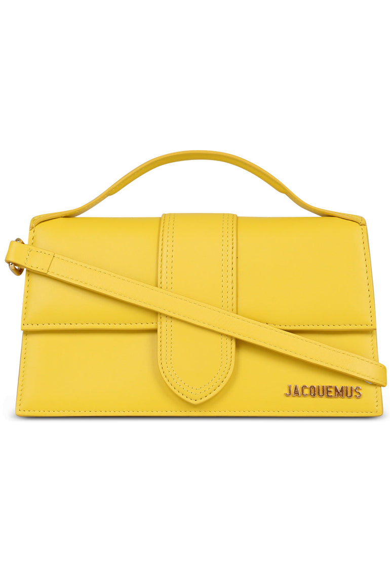 JACQUEMUS BAGS YELLOW LE GRAND BAMBINO BAG | YELLOW