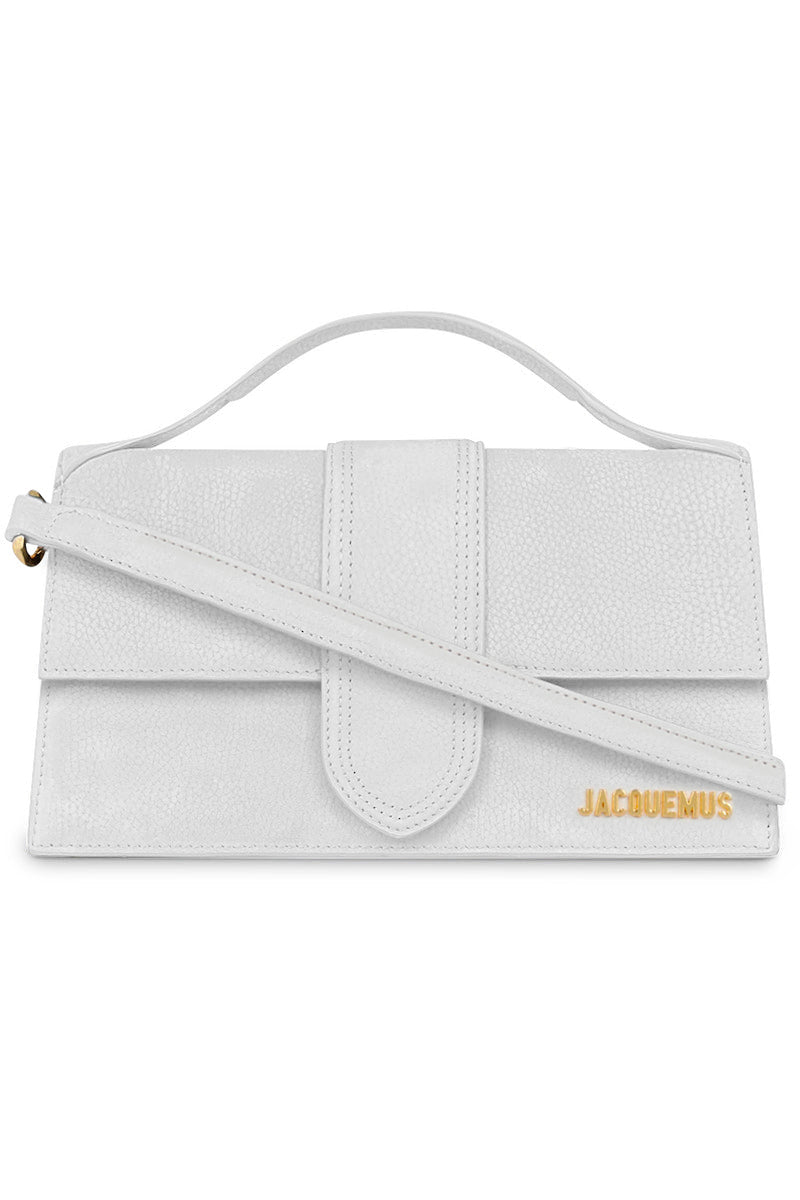JACQUEMUS BAGS GREY LE GRAND BAMBINO | LIGHT GREY