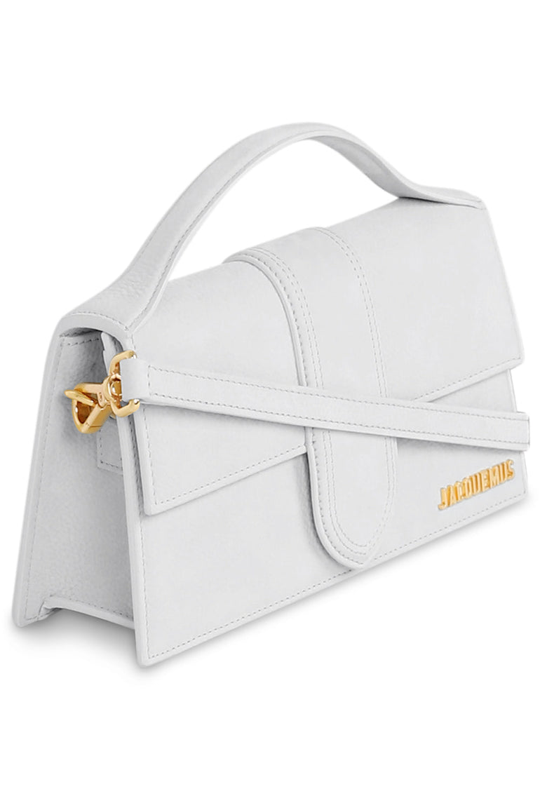 JACQUEMUS BAGS GREY LE GRAND BAMBINO | LIGHT GREY
