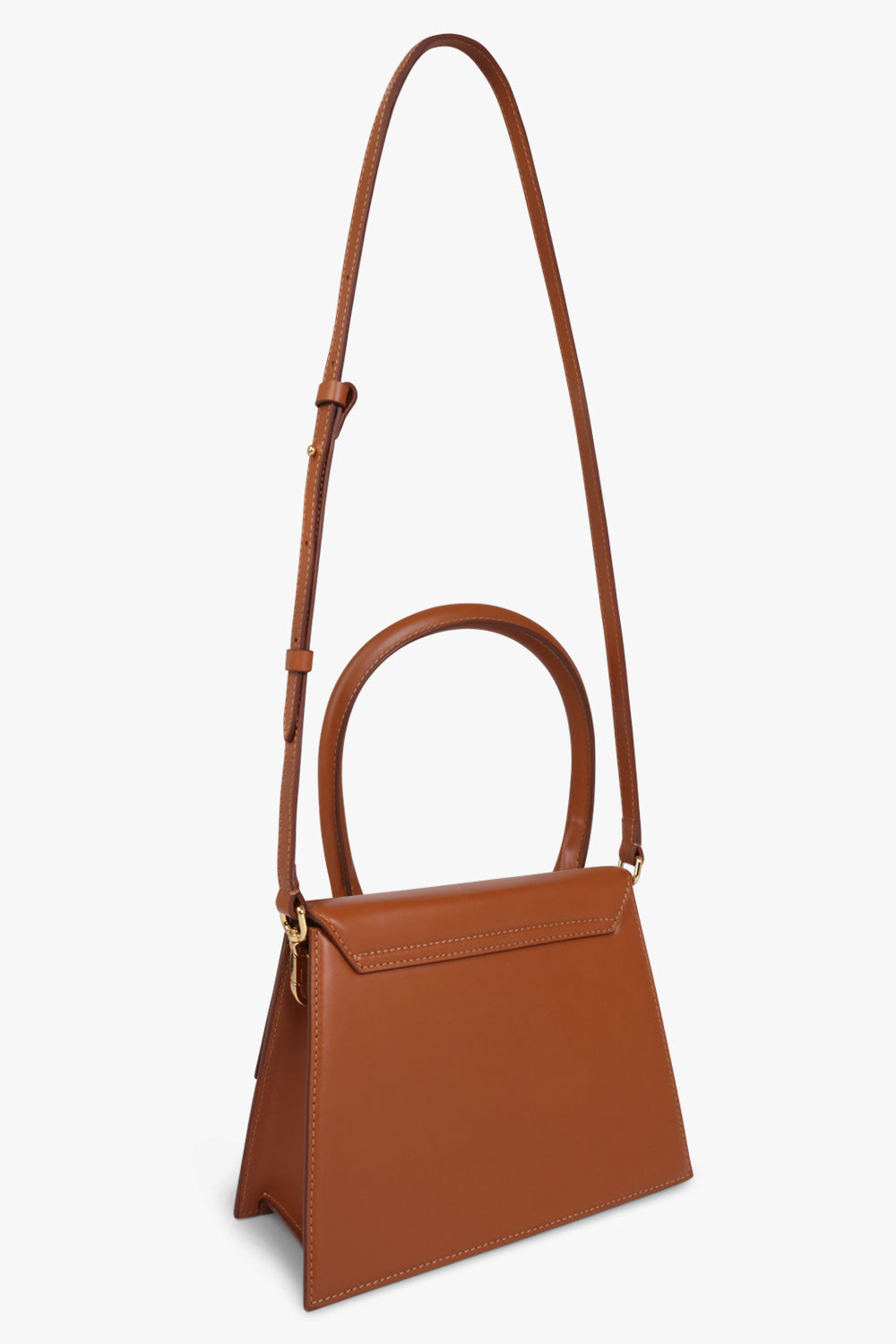 JACQUEMUS BAGS BROWN / Light Brown 2 / ONE SIZE Le Grand Chiquito Bag | Light Brown with Contrast Stitching