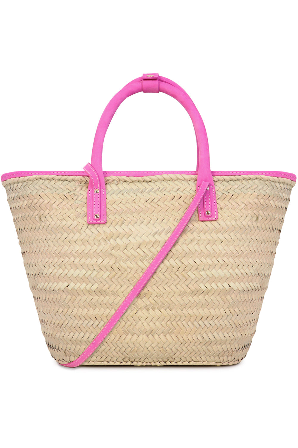 JACQUEMUS BAGS PINK LE PANIER SOLEIL BASKET BAG PINK