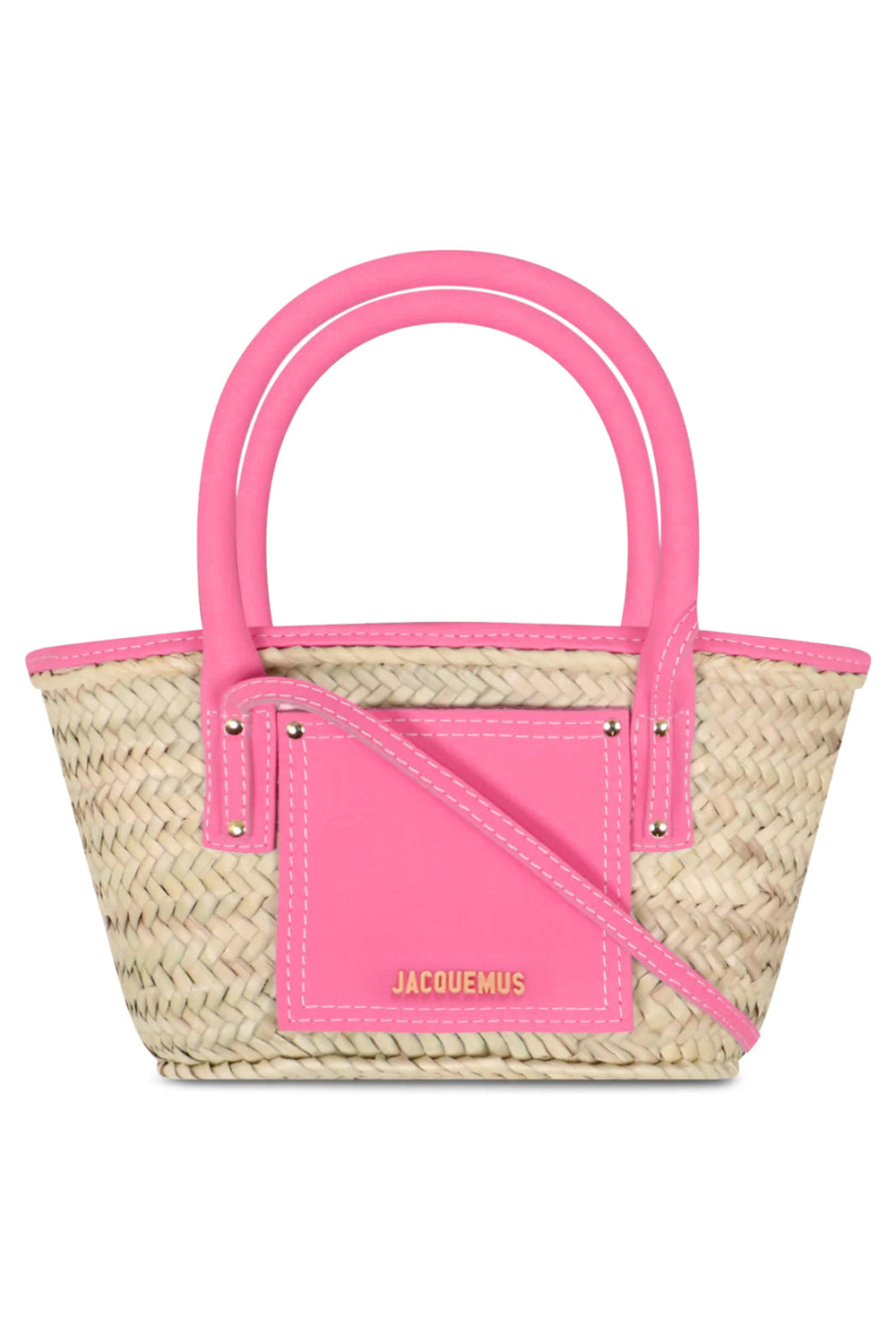 JACQUEMUS BAGS PINK LE PETIT PANIER SOLI BAG | DARK PINK