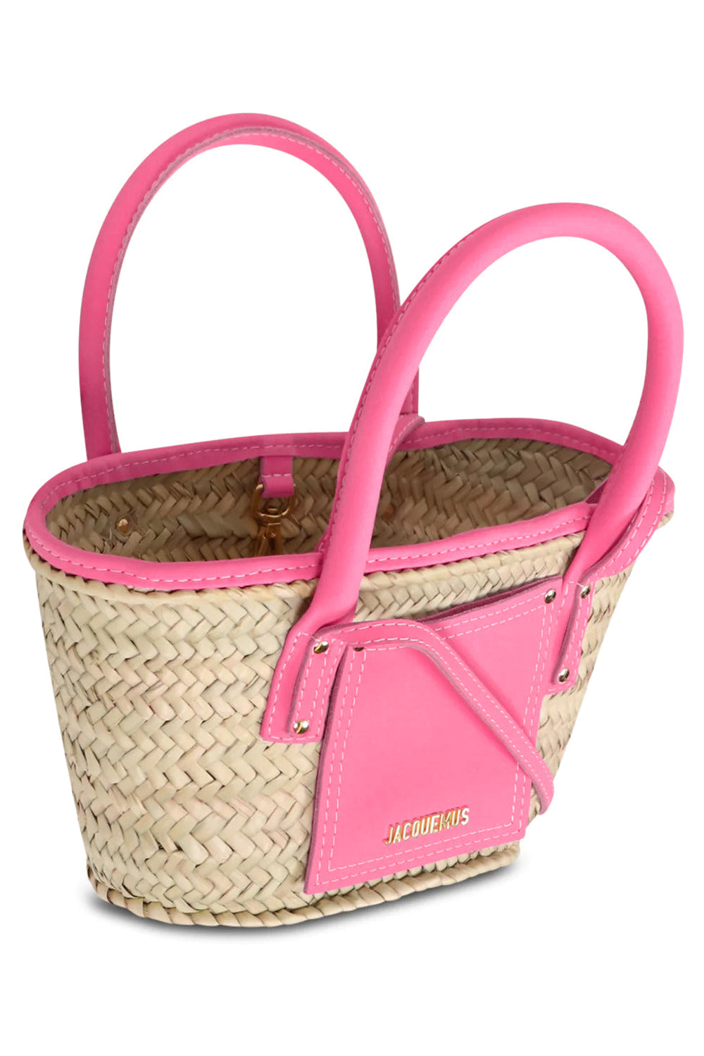 JACQUEMUS BAGS PINK LE PETIT PANIER SOLI BAG | DARK PINK
