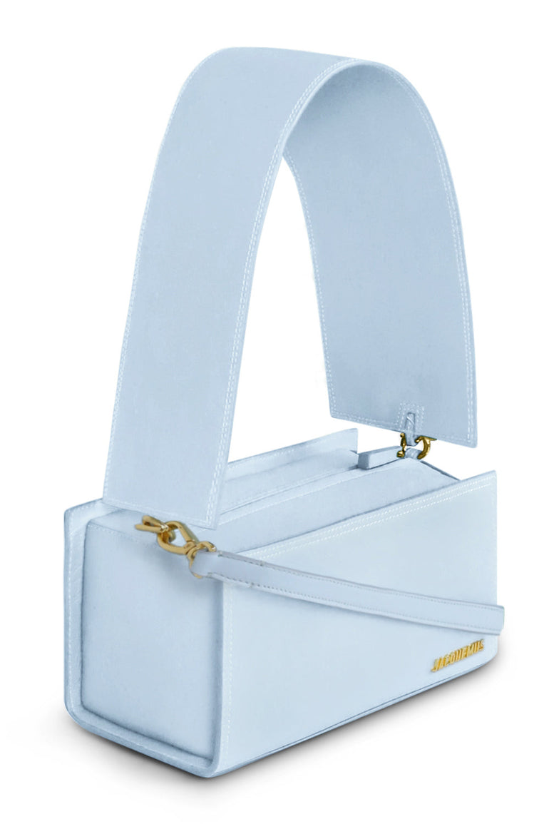 JACQUEMUS BAGS BLUE LE RECTANGLE BAG | LIGHT TURQUOISE