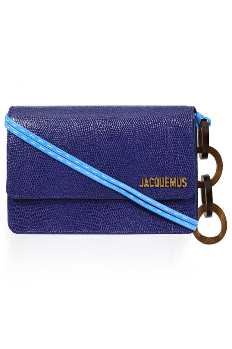 JACQUEMUS BAGS BLUE LE RIVIERA BAG BLUE