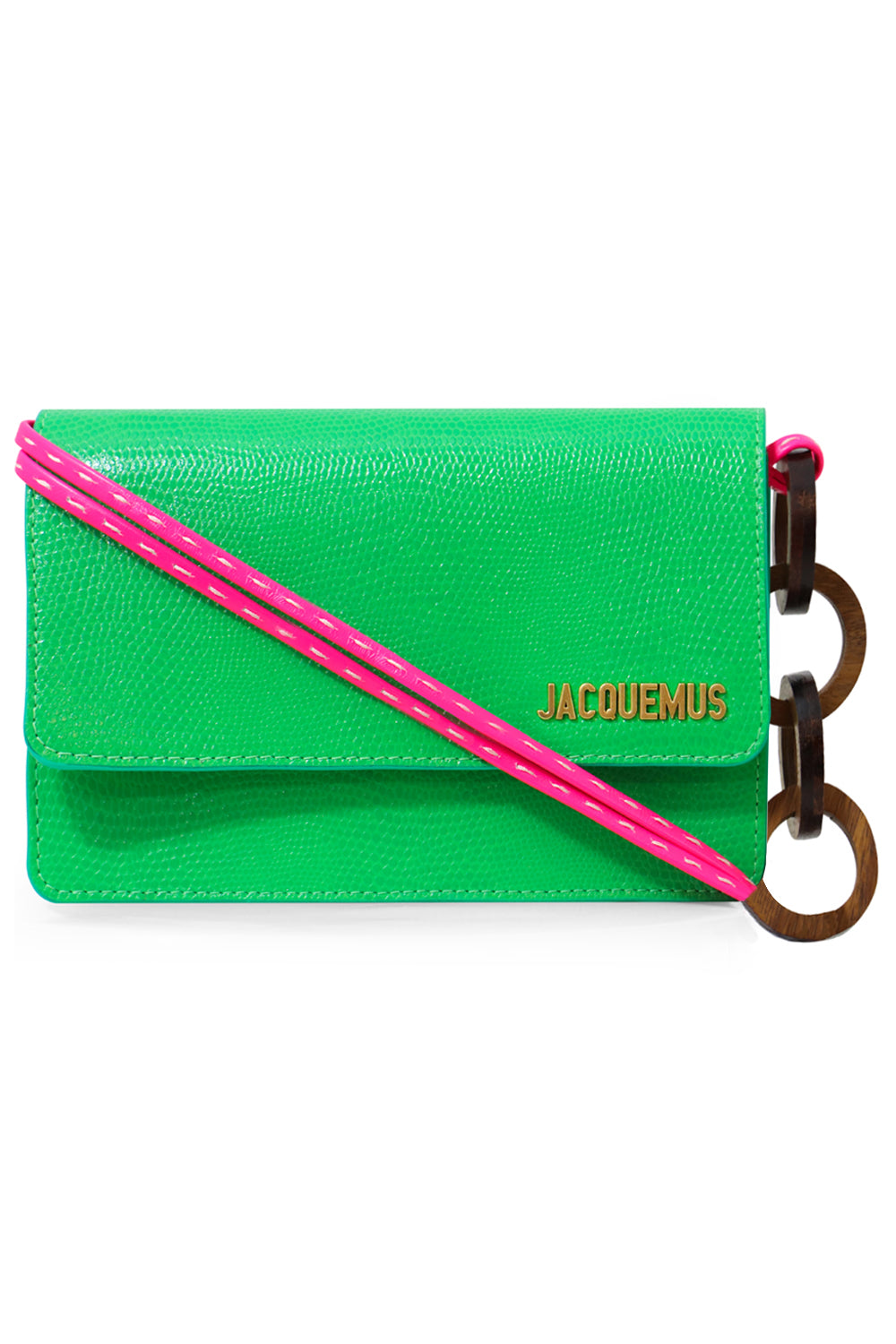 JACQUEMUS BAGS GREEN LE RIVIERA BAG GREEN