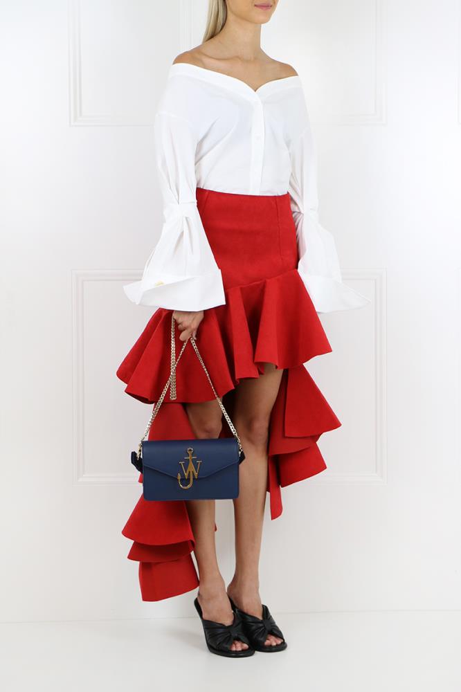 JACQUEMUS RTW BARE SHOULDER BLOUSE WHITE