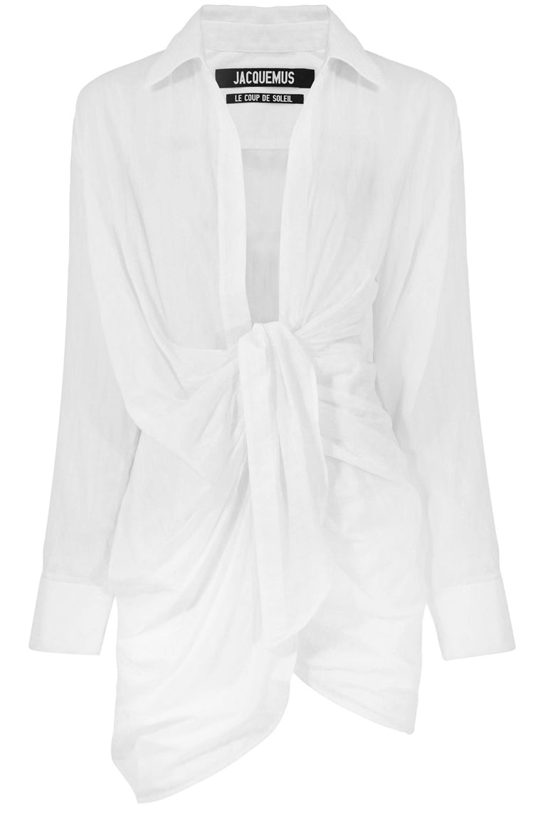 JACQUEMUS RTW LA BAHIA DRESS WHITE