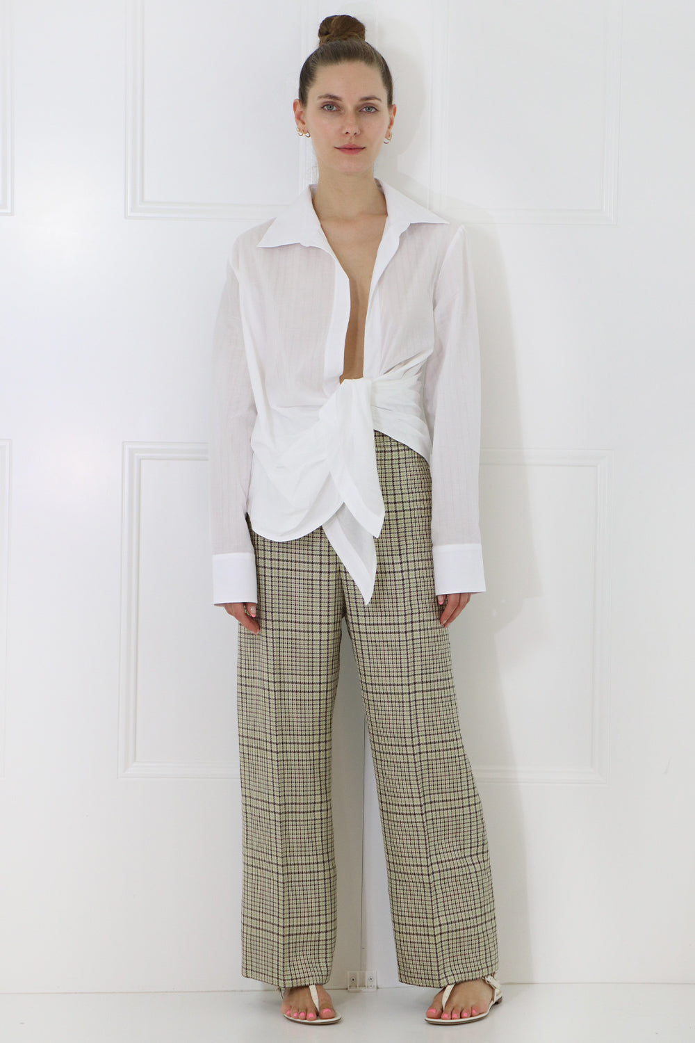 JACQUEMUS RTW LA BAHIA TOP WHITE