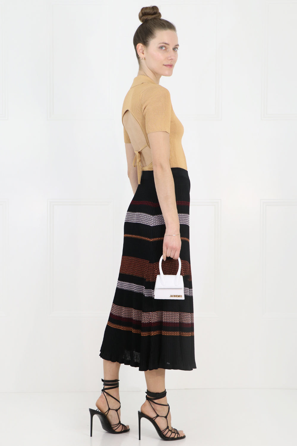JACQUEMUS RTW LA MAILLE POLO KNIT TOP S/S DARK YELLOW