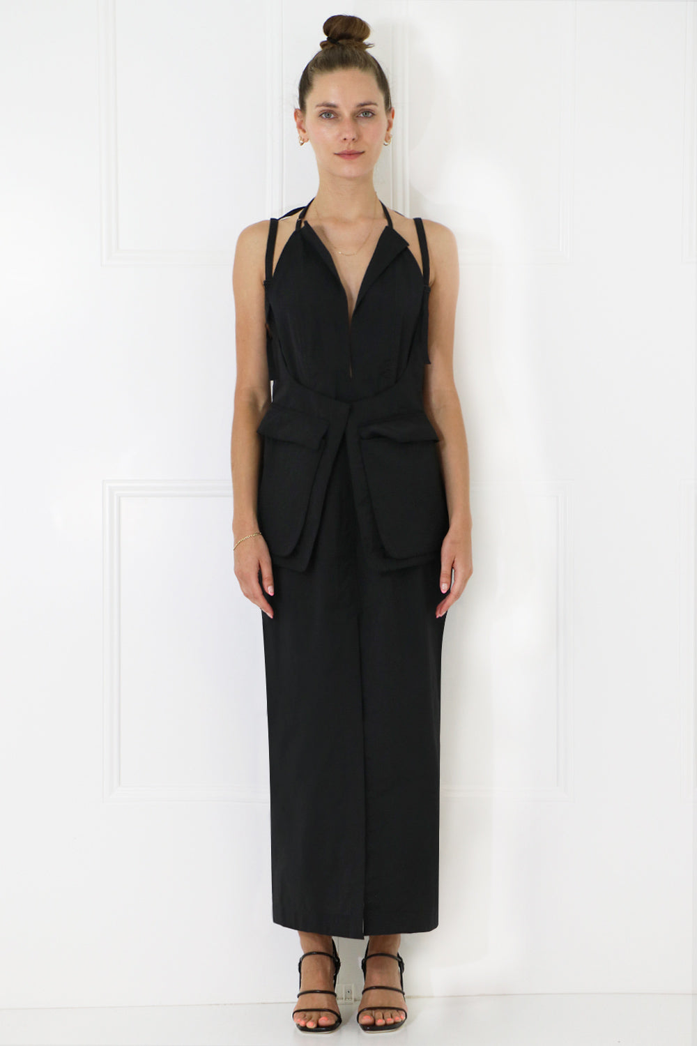 JACQUEMUS RTW LA ROBE ASCEA DRESS BLACK