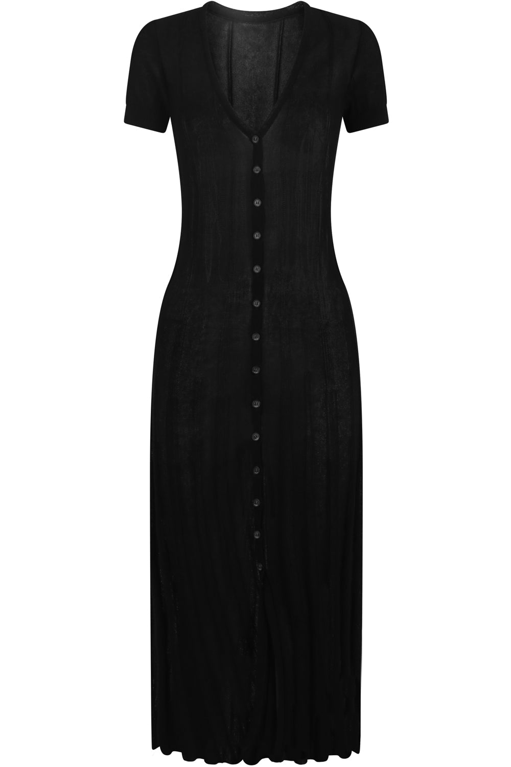 JACQUEMUS RTW LA ROBE CARDIGAN S/S BLACK