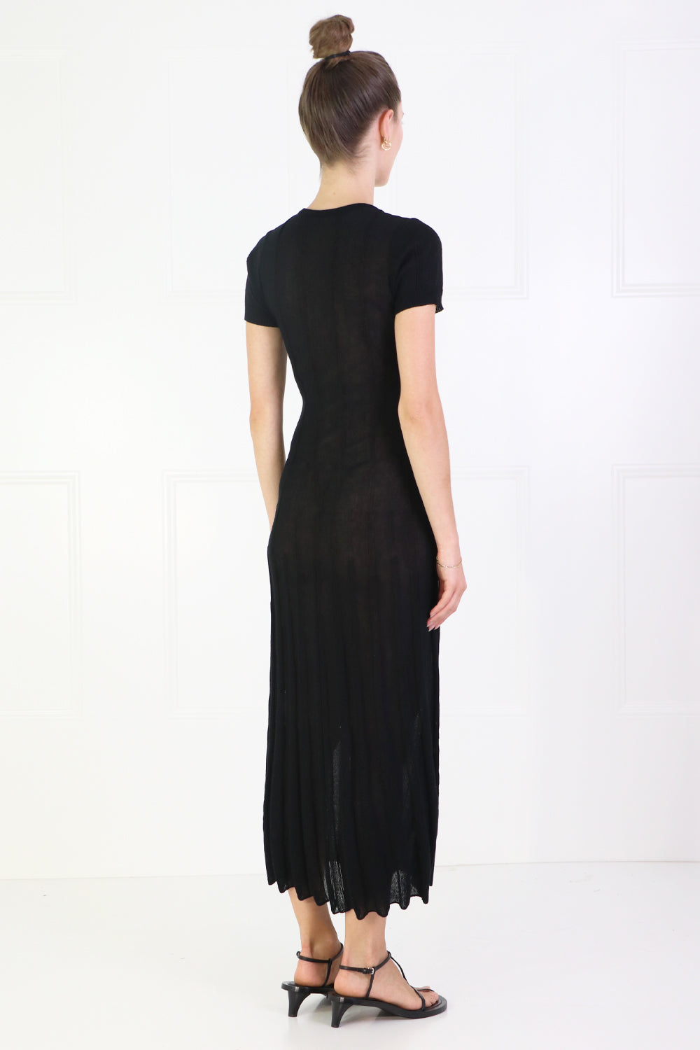 JACQUEMUS RTW LA ROBE CARDIGAN S/S BLACK