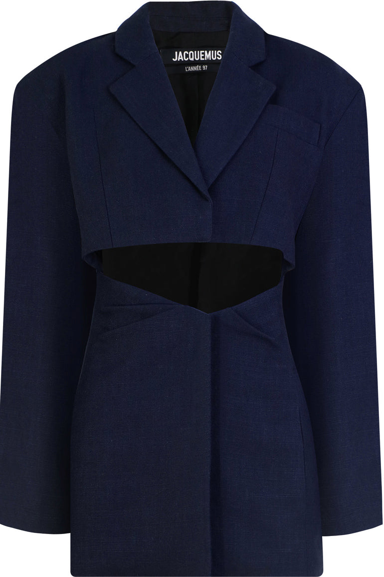 JACQUEMUS RTW LA VESTE ARLES NAVY