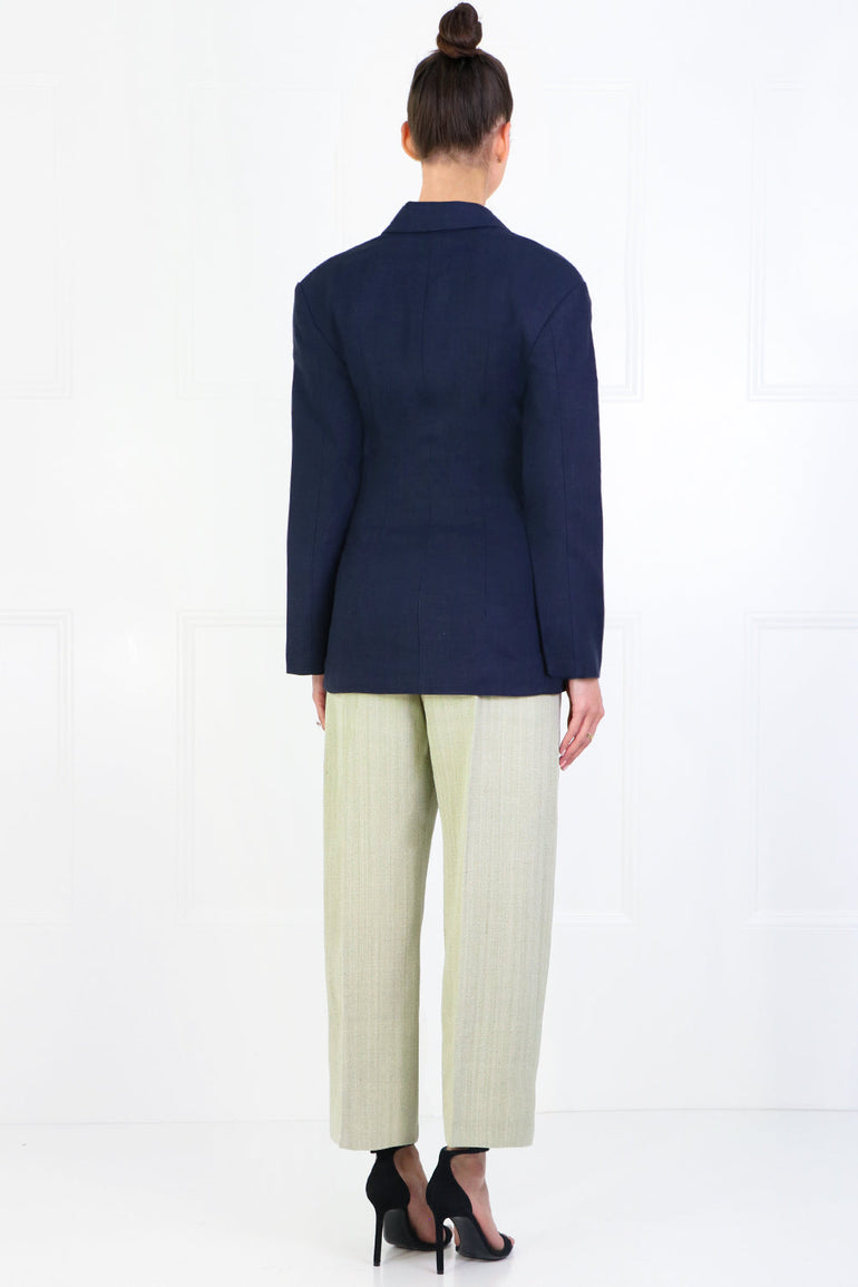 JACQUEMUS RTW LA VESTE ARLES NAVY