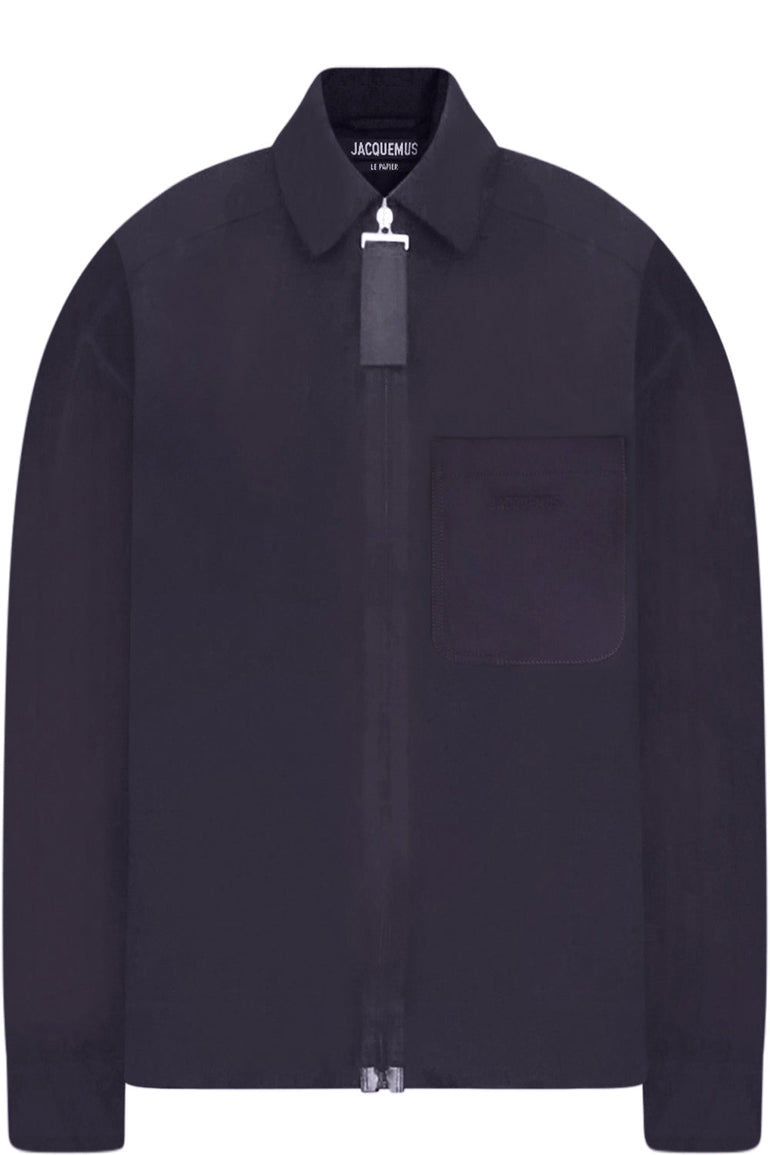 JACQUEMUS RTW LE BLOUSON LINU | NAVY