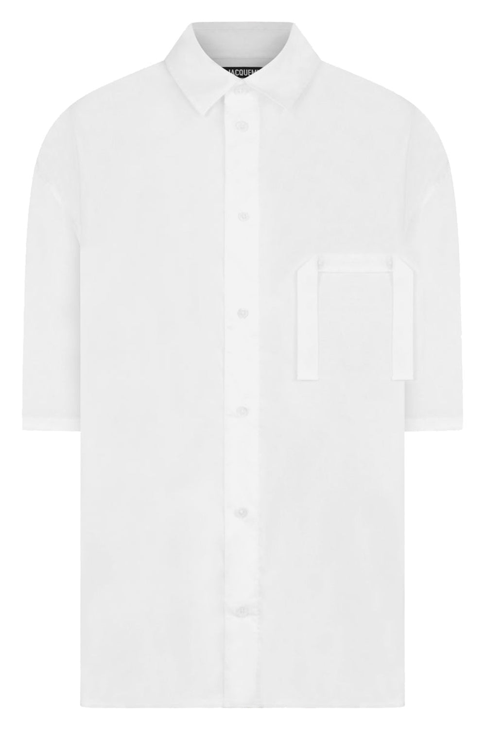 JACQUEMUS RTW LE CHEMISE CABRI S/SLV SHIRT | WHITE