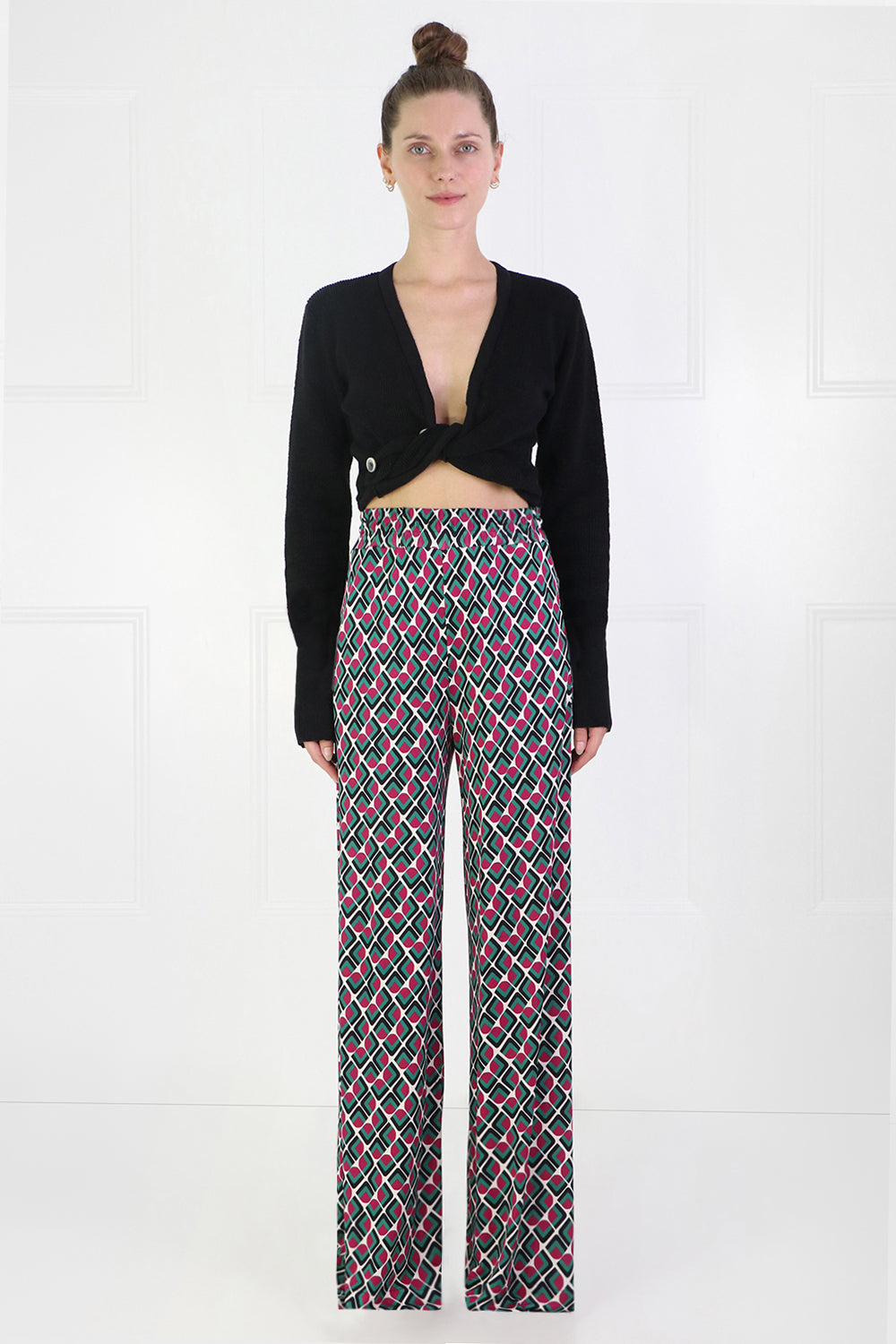JACQUEMUS RTW LE GILET NOUE TOP L/S BLACK