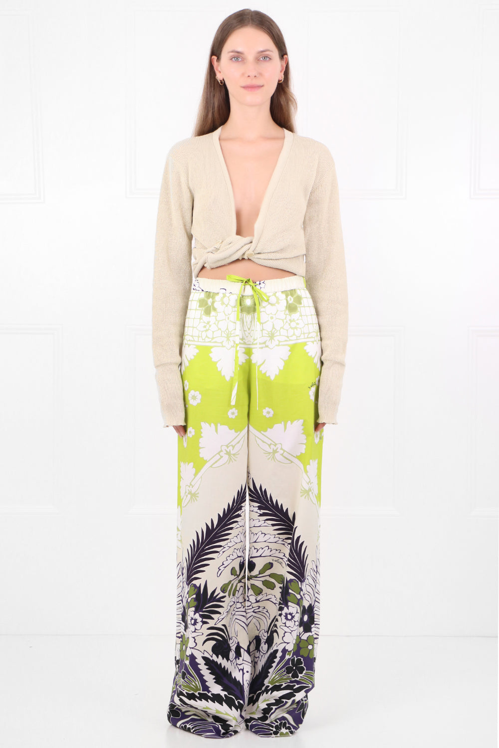 JACQUEMUS RTW LE GILET NOUE TOP L/S OFF WHITE