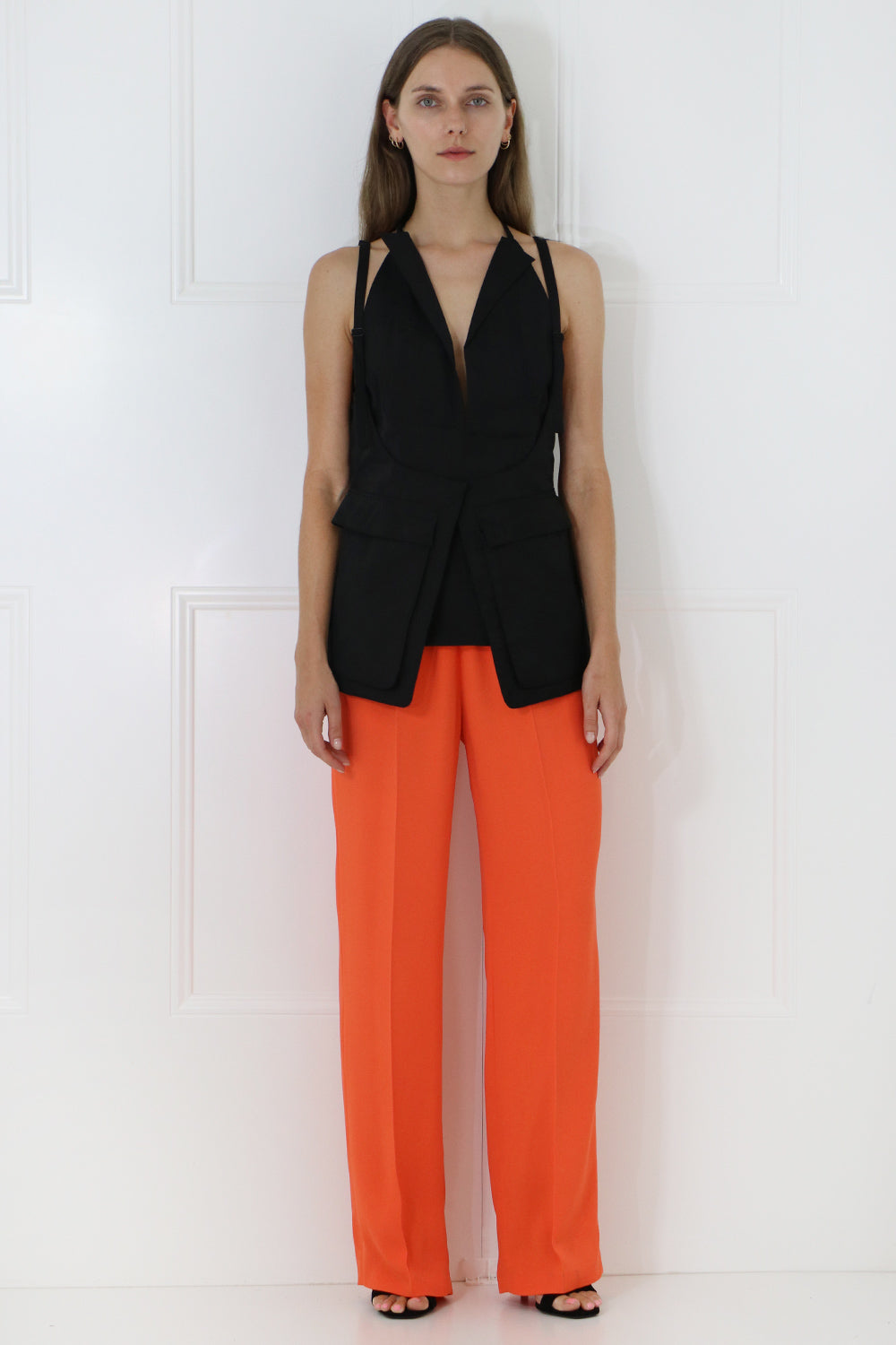 JACQUEMUS RTW LE HAUT ASCEA TOP BLACK