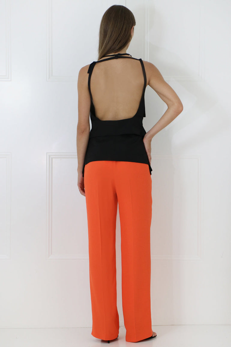 JACQUEMUS RTW LE HAUT ASCEA TOP BLACK