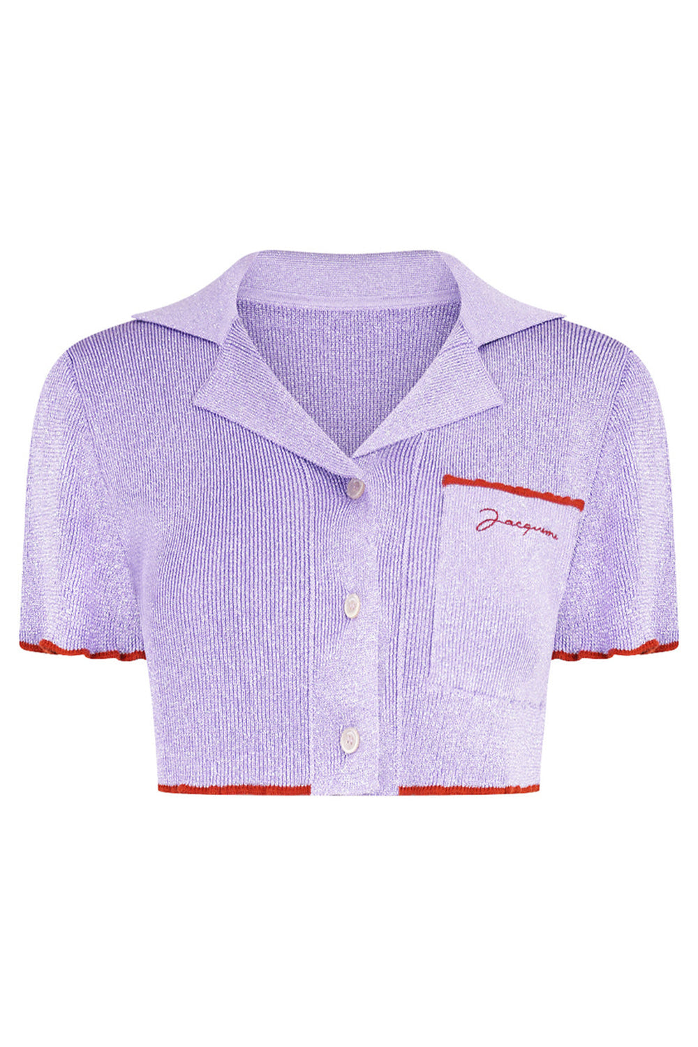 JACQUEMUS RTW LE HAUT BRILHO TOP | PURPLE