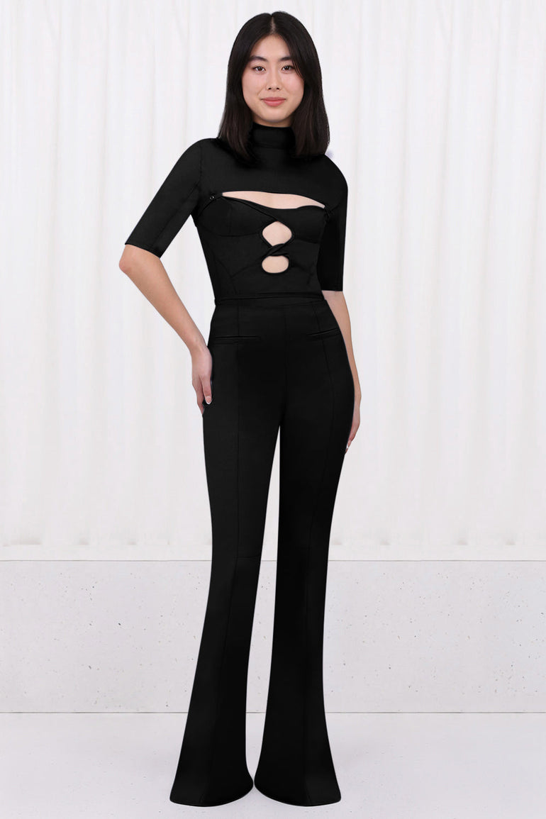 JACQUEMUS RTW LE HAUT PALMI | BLACK