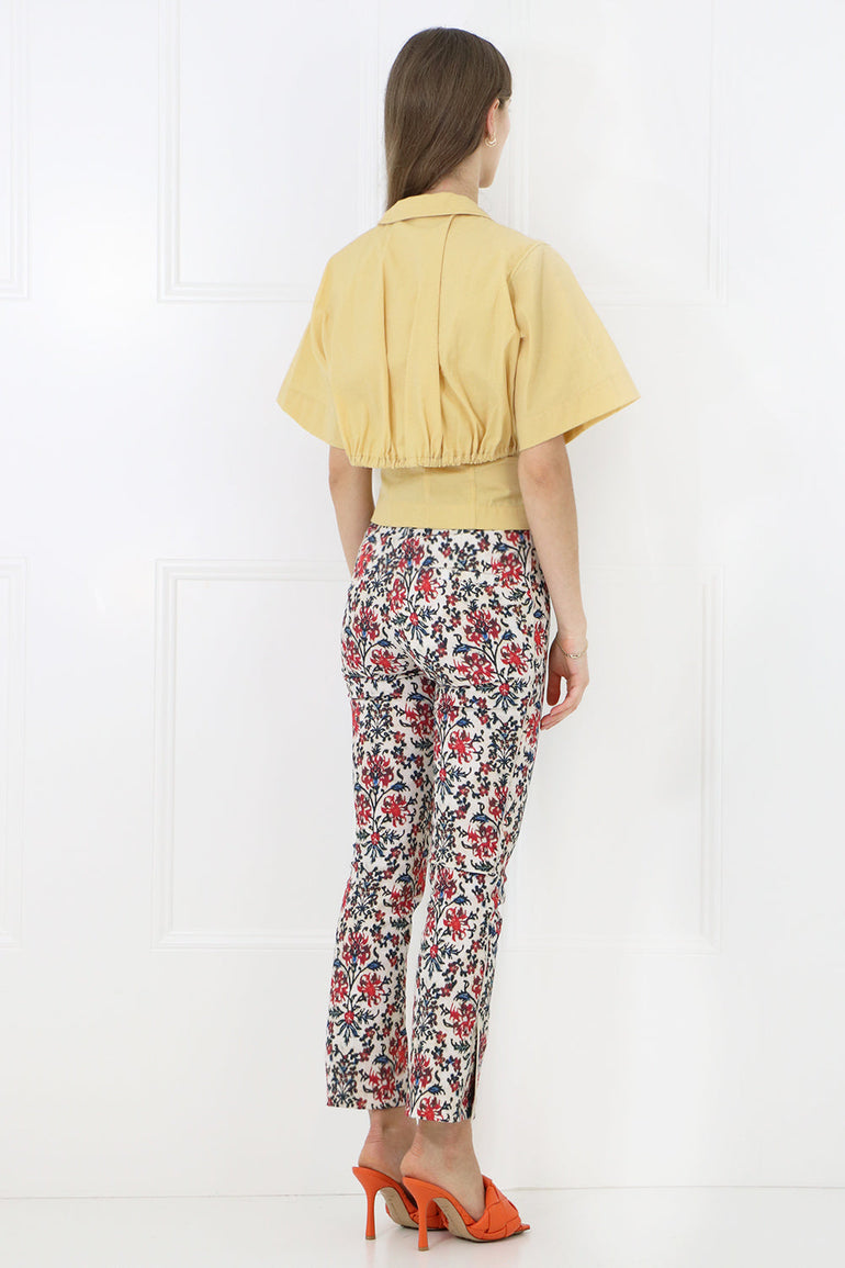 JACQUEMUS RTW LE MIMOSA TOP S/S YELLOW