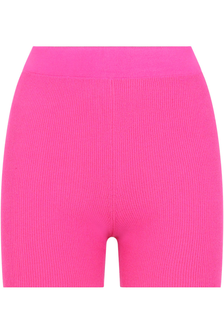 JACQUEMUS RTW LE SHORT ARANCIA BIKE SHORTS PINK
