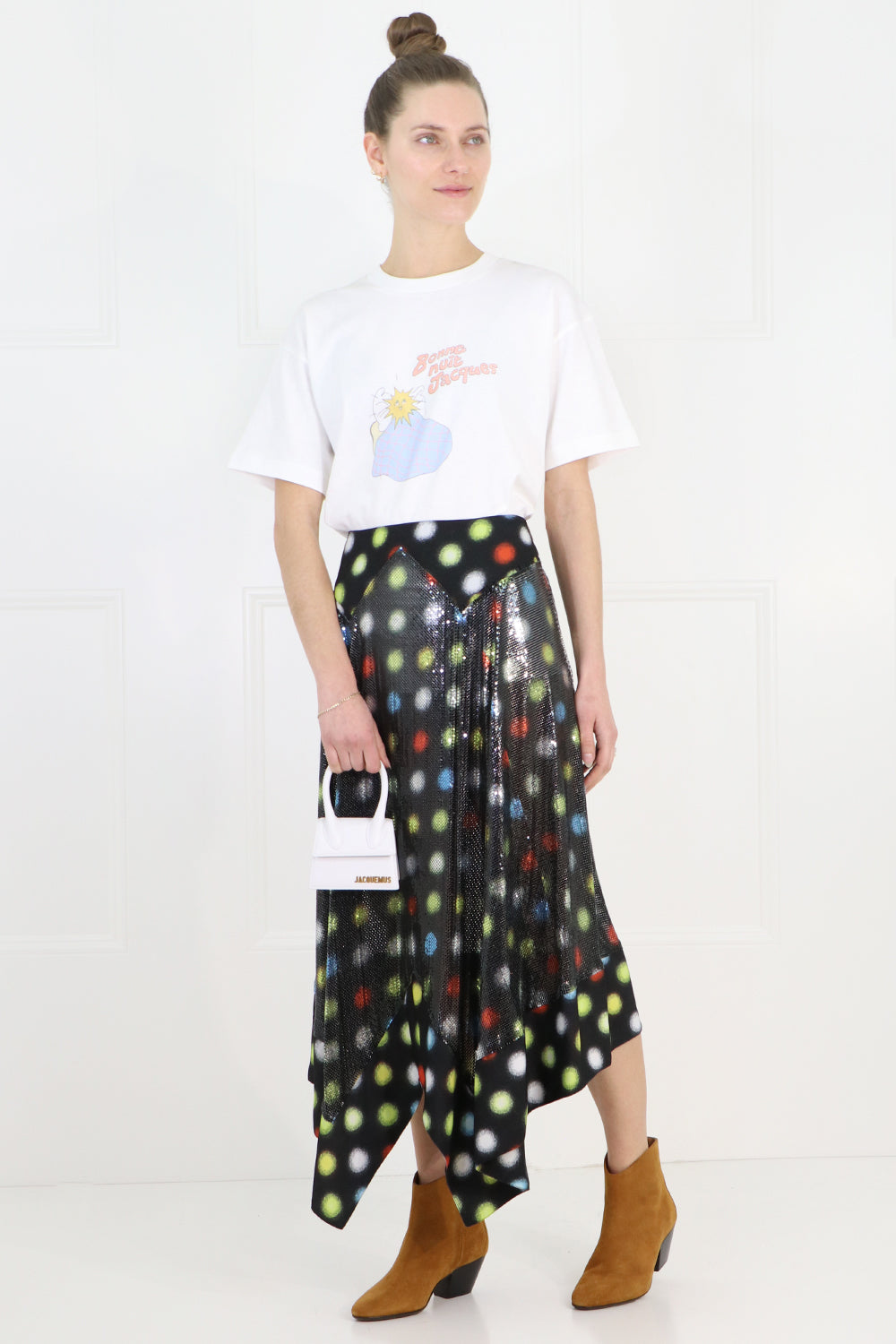 JACQUEMUS RTW LE T-SHIRT JACQUES SLEEPING S/S LIGHT PINK