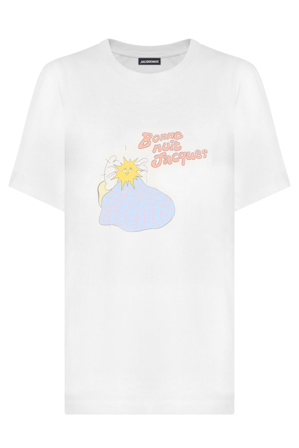 JACQUEMUS RTW LE T-SHIRT JACQUES SLEEPING S/S LIGHT PINK