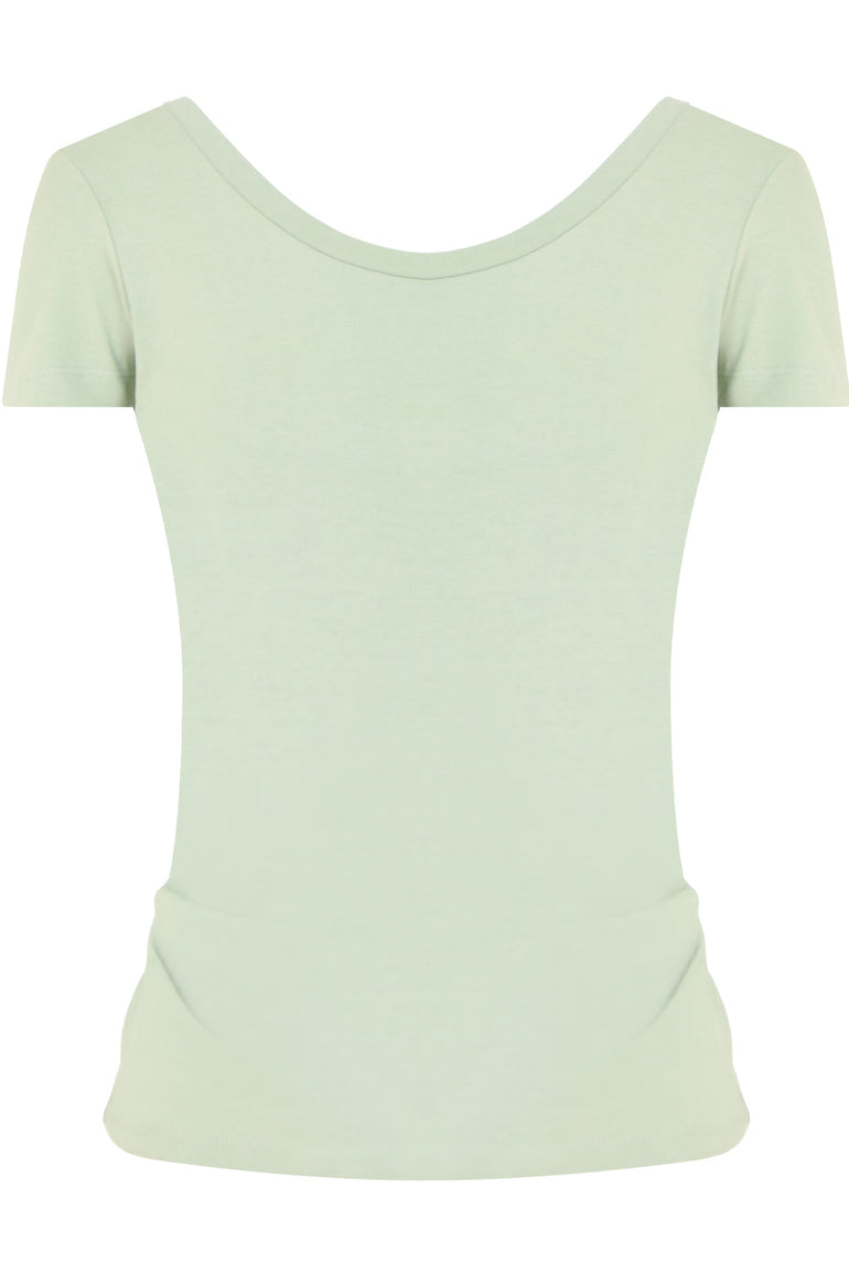 JACQUEMUS RTW LE T-SHIRT SPREZZA LIGHT GREEN