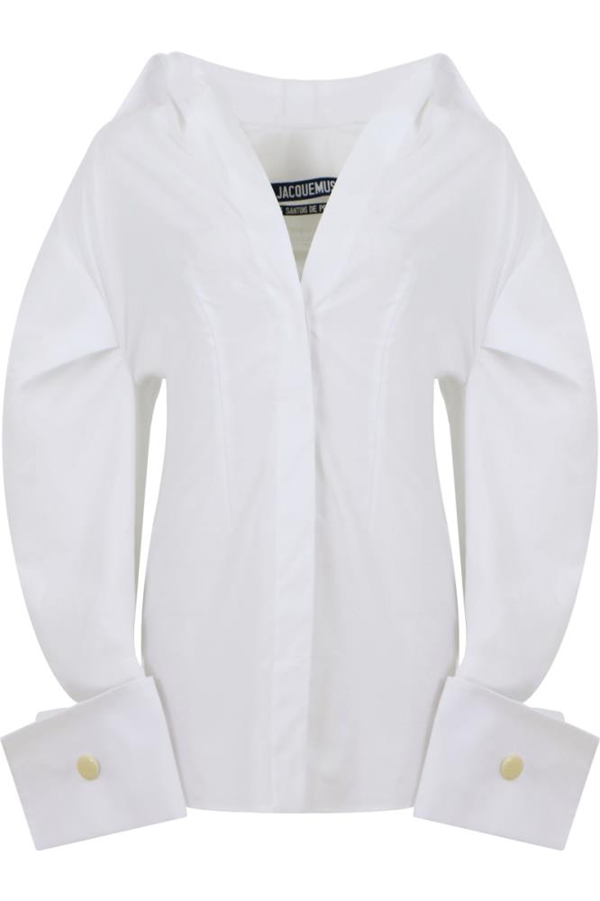 JACQUEMUS RTW WHITE / FR34 MARIN DRESS WHITE