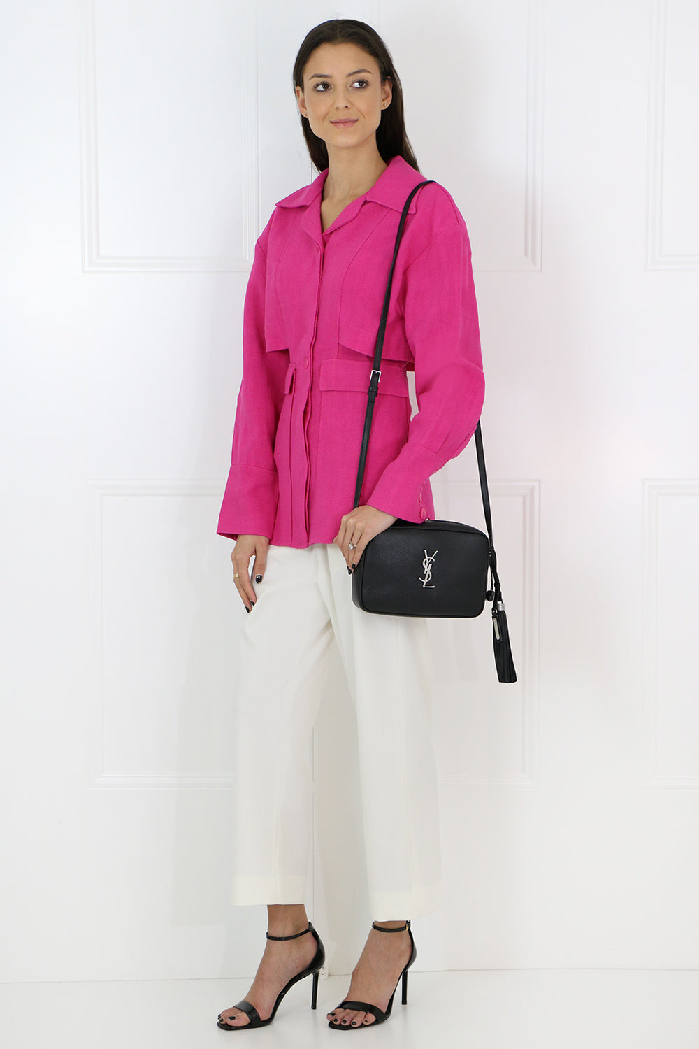 JACQUEMUS RTW MONCEAU SHIRT JACKET PINK