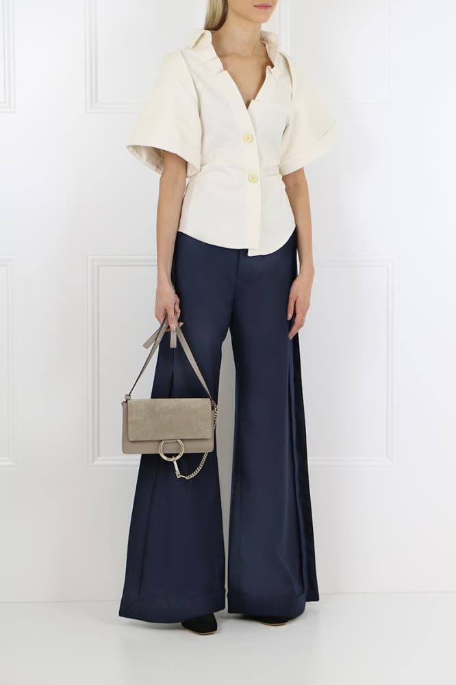 JACQUEMUS RTW PAPE TOP ECRU