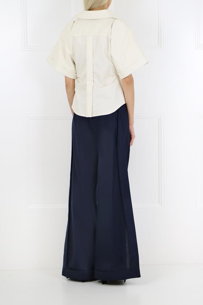 JACQUEMUS RTW PAPE TOP ECRU