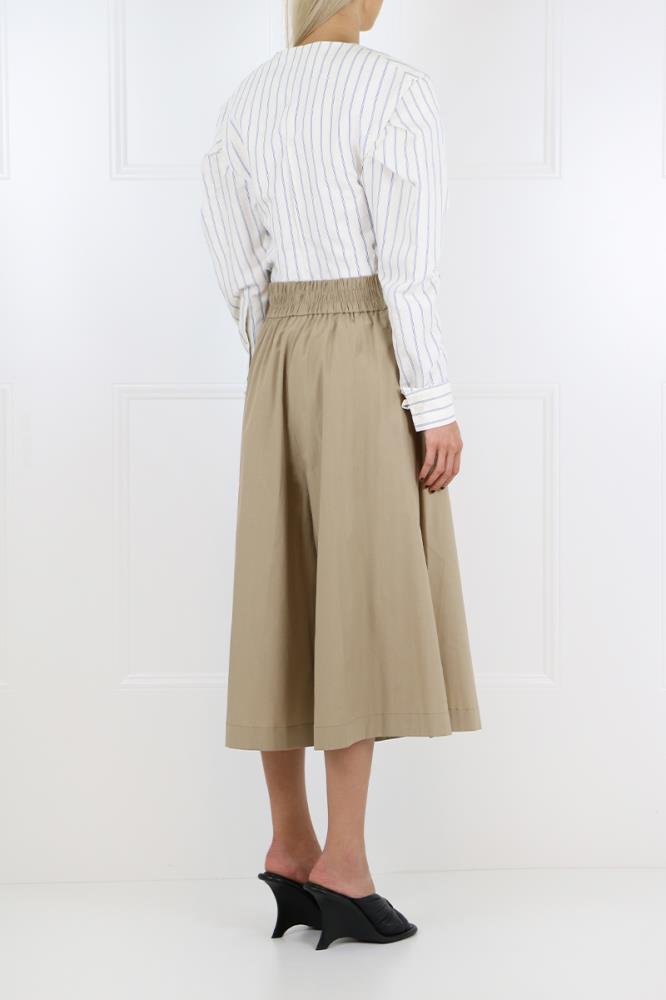 JACQUEMUS RTW SOLEIL BLOUSE NAVY STRIPE