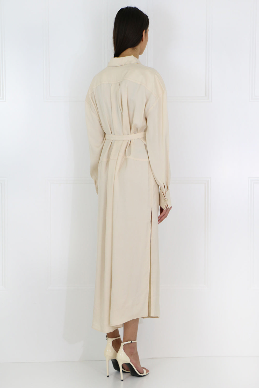 JACQUEMUS RTW VALMY TRENCH DRESS L/S BEIGE